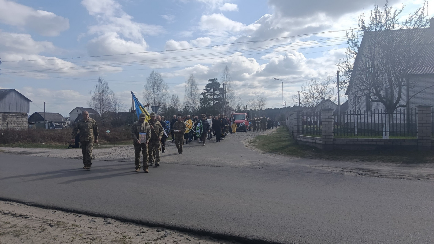 На Волині попрощалися з молодим Героєм Андрієм Горайчуком, відзначеним «Хрестом Хоробрих»