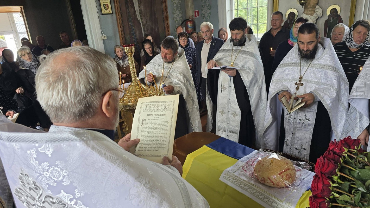 Загинув два роки тому: на Волині попрощалися з 32-річним захисником Сергієм Гальцовим