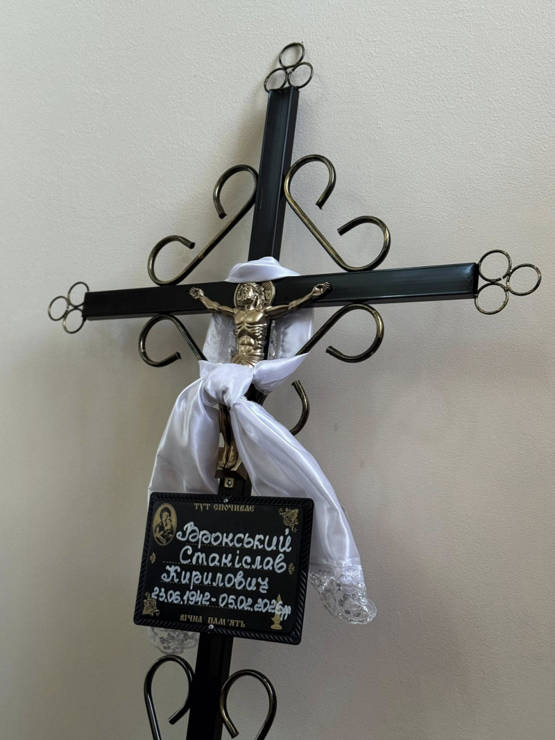 У Луцьку попрощалися із батьком військового капелана, священника Олександра Вронського