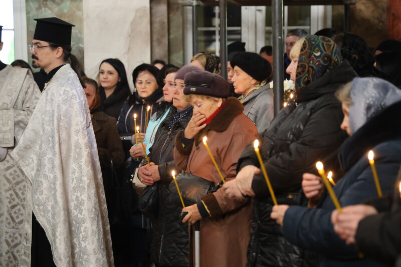 Майже через рік після загибелі у Луцьку попрощалися з 31-річним воїном Андрієм Грицюком