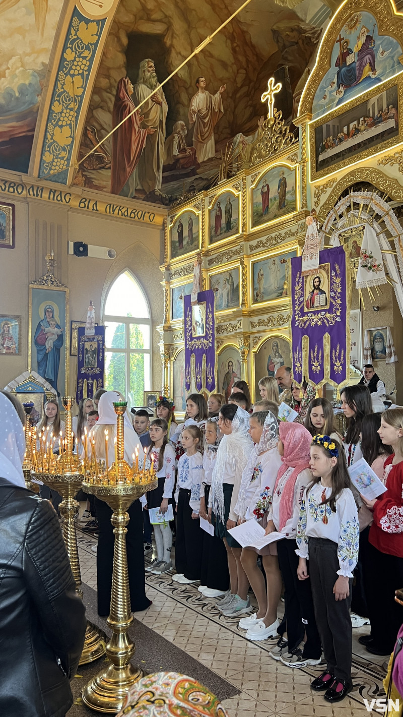 У селі Боратин біля Луцька освятили великодні кошики. Фото