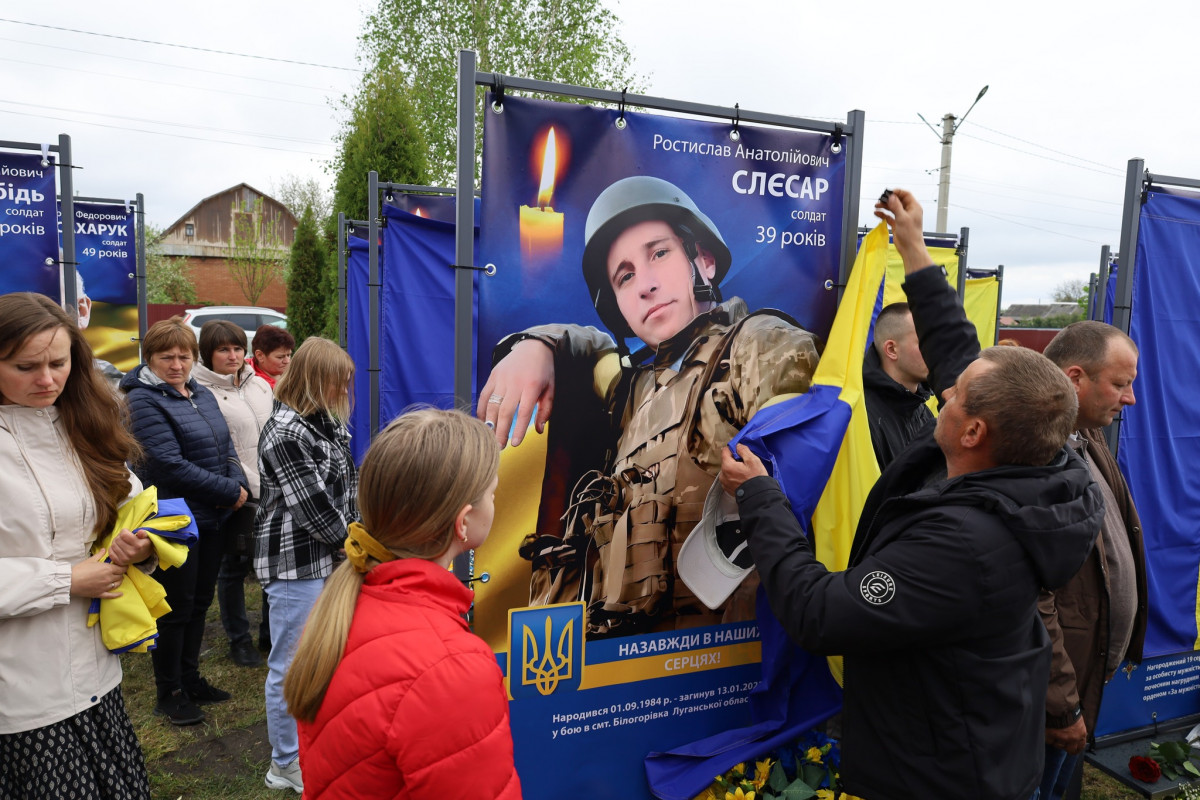 У громаді на Волині відкрили Алею пам’яті Героїв: місце, де живе вдячність і вічна слава