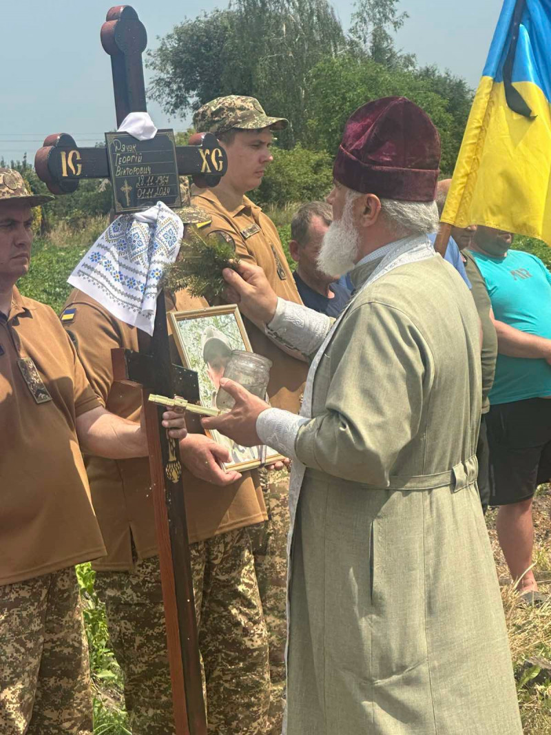 Загибель підтвердила ДНК-експертиза: на Волині поховали Героя Георгія Дячука