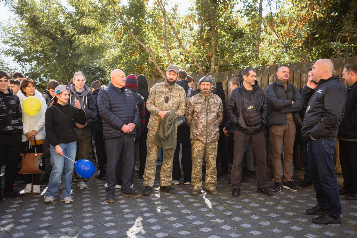 «Куліш єднання»: у Луцьку відбувся унікальний захід для ветеранів та студентів. Фото