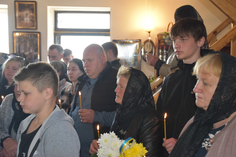 Загинув у боях на Курщині майже два роки тому: у Луцькій громаді провели в останню дорогу захисника Миколу Лясковського