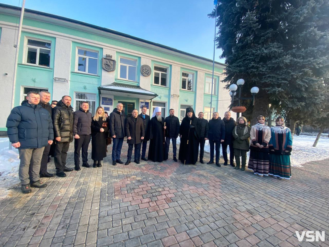 Глава ПЦУ Епіфаній уперше очолив літургію в Успенському соборі на Волині