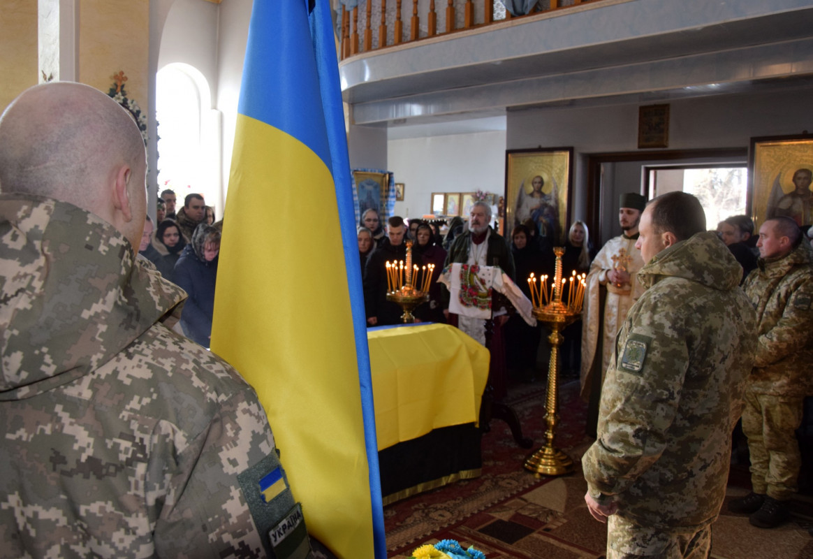 Назавжди 21: на Волині попрощалися з прикордонником, який близько року вважався зниклим безвісти