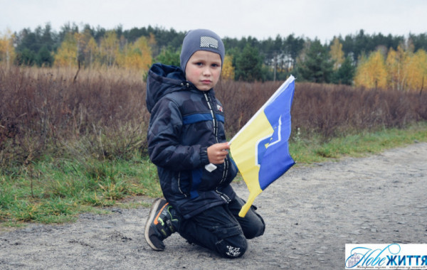 На Любешівщині під час похорону загиблого Героя Дмитра Зімича на небі з’явилася веселка