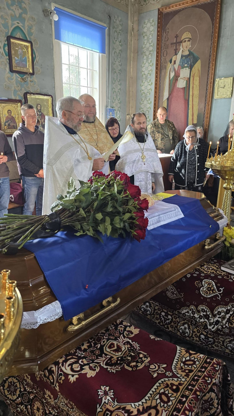 Загинув два роки тому: на Волині попрощалися з 32-річним захисником Сергієм Гальцовим