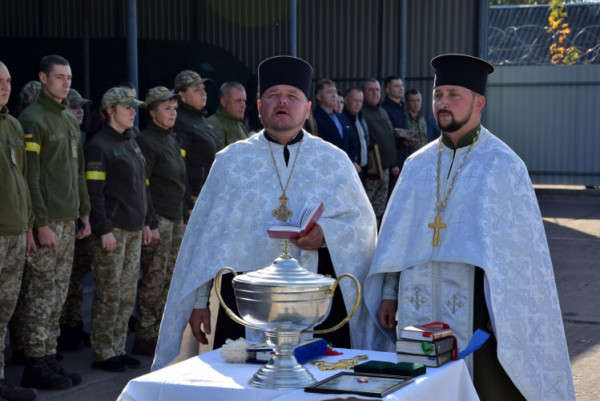 У Луцьку освятили капличку, де військові молитимуться Юрію Переможцю