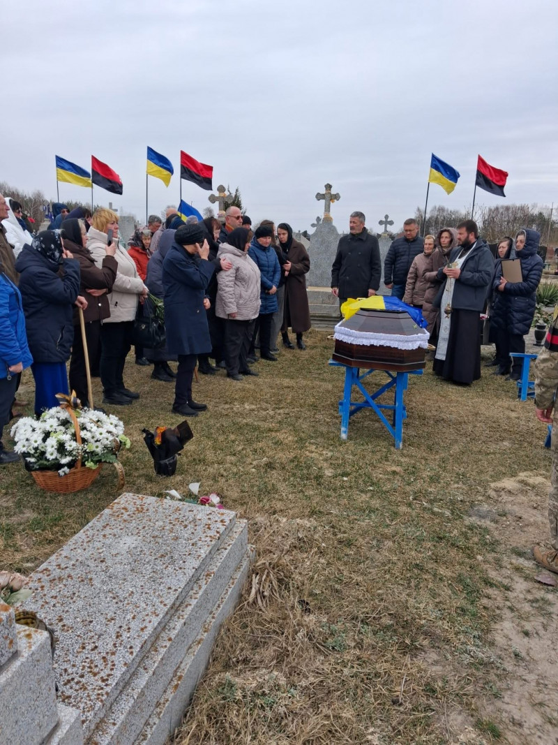 На Волині в останній земний шлях провели підполковника Валентина Фількевича