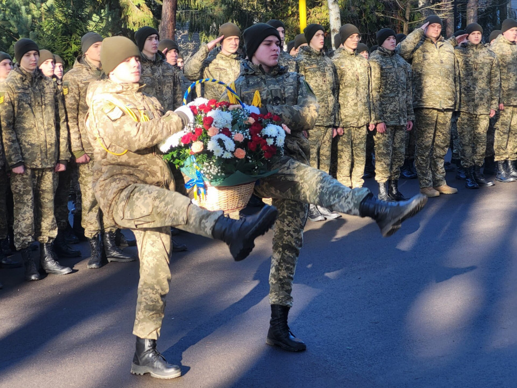 На Волині відкрили Алею пам’яті загиблих випускників і працівників ліцею