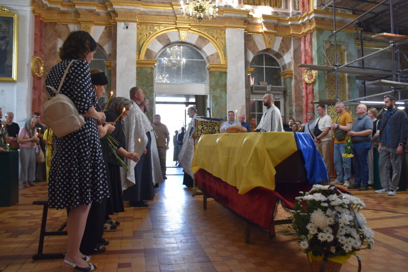 Навіки 51: у Луцьку попрощалися із полеглим на війні Героєм Костянтином Бойком