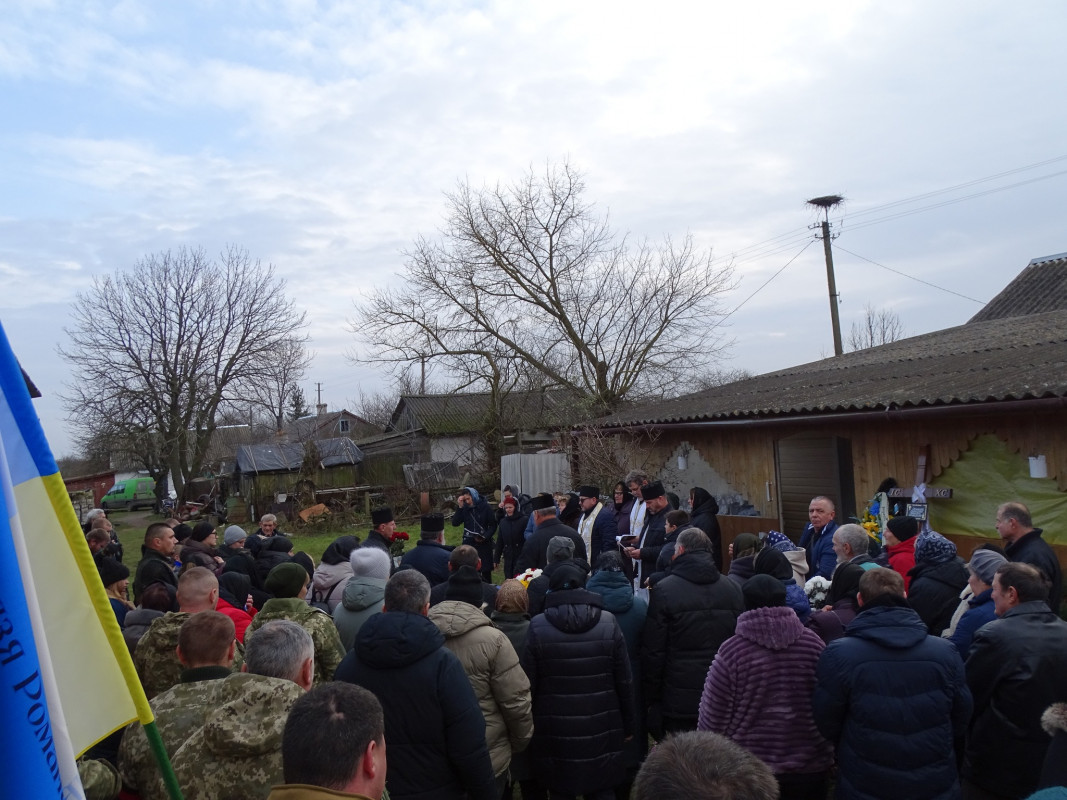 До рідного дому на Волині «на щиті» повернувся 20-річний захисник Станіслав Столярук