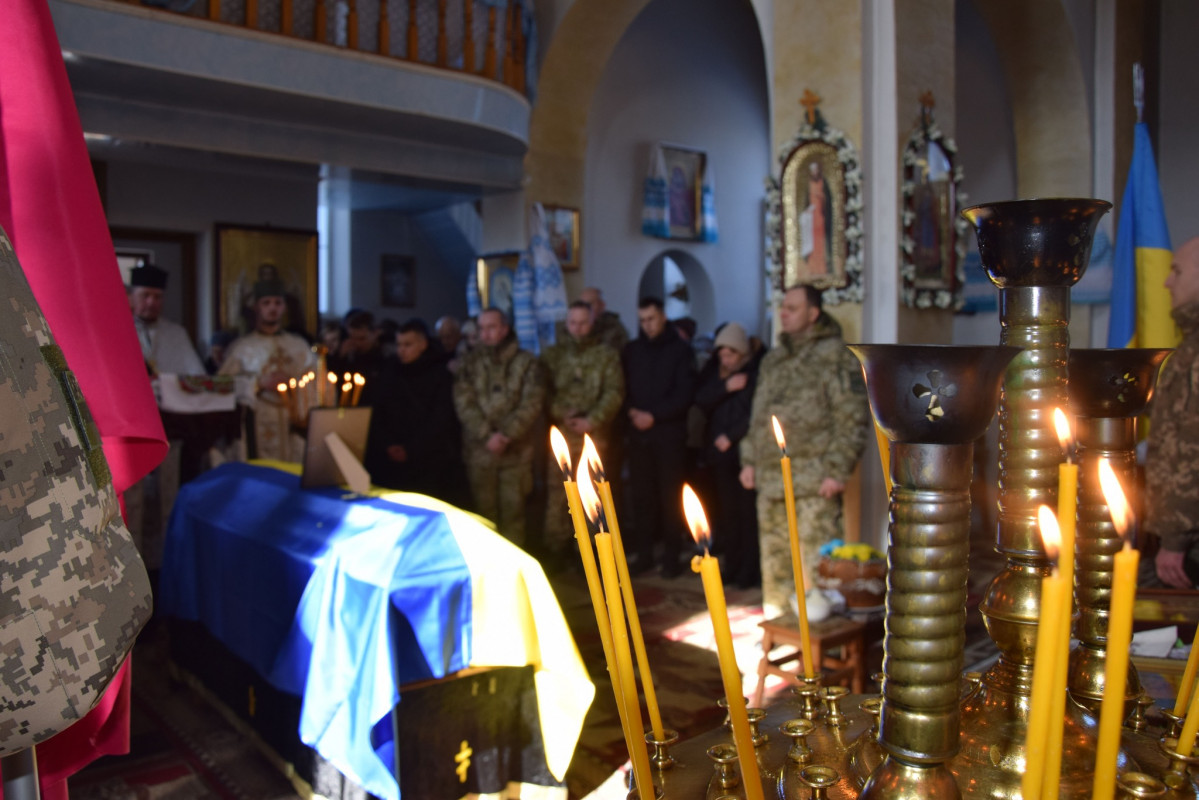 Назавжди 21: на Волині попрощалися з прикордонником, який близько року вважався зниклим безвісти