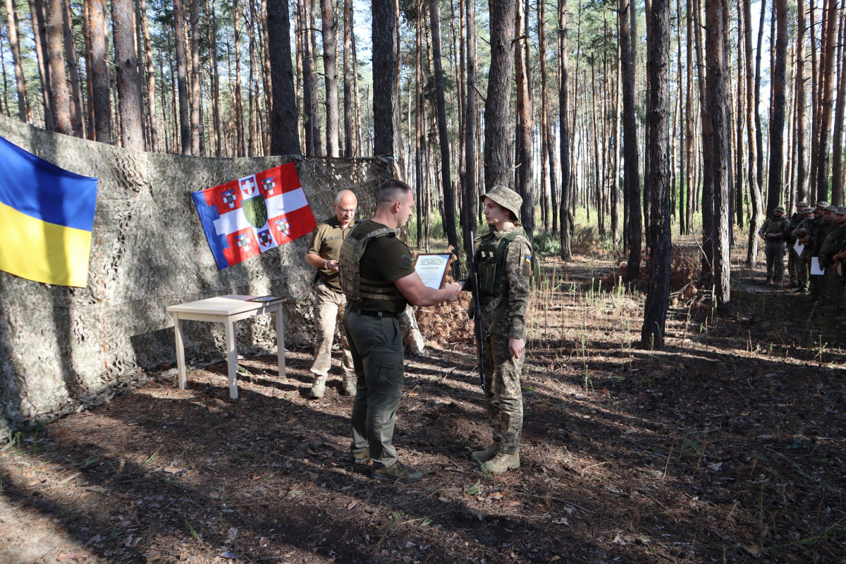 Волинських тероборонівців, які воюють на сході, відзначили нагородами