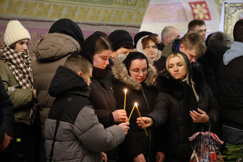 У Луцьку попрощалися з військовослужбовцями Федором Мельничуком та Сергієм Олексюком