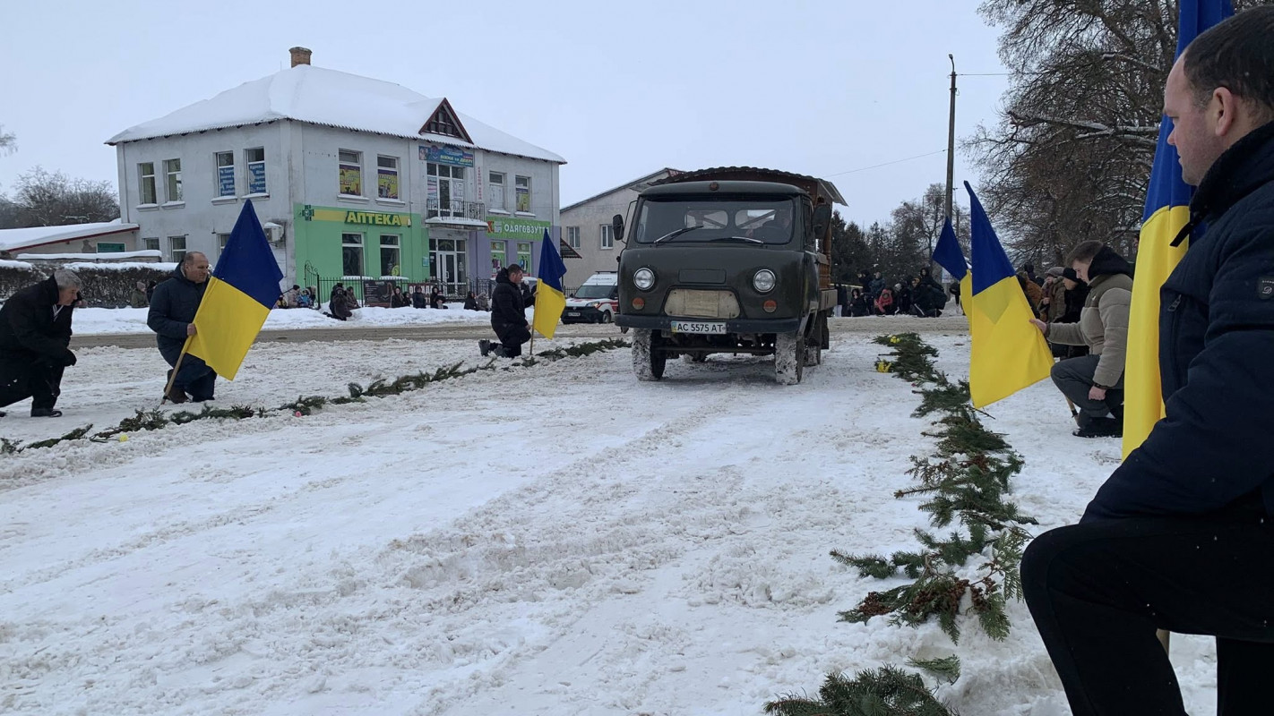 Навіки 25: на Волині попрощалися із командиром Дмитром Наталюком