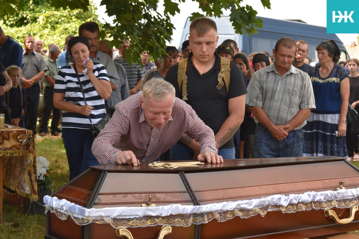 Волиняни провели в останню дорогу загиблого Героя з Волині Василя Маковського