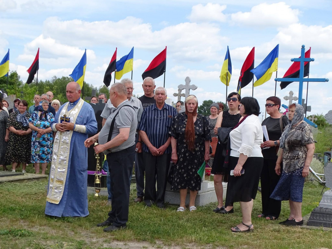 На Волині поховали 26-річного Героя Сергія Самолюка, який понад рік вважався зниклим безвісти