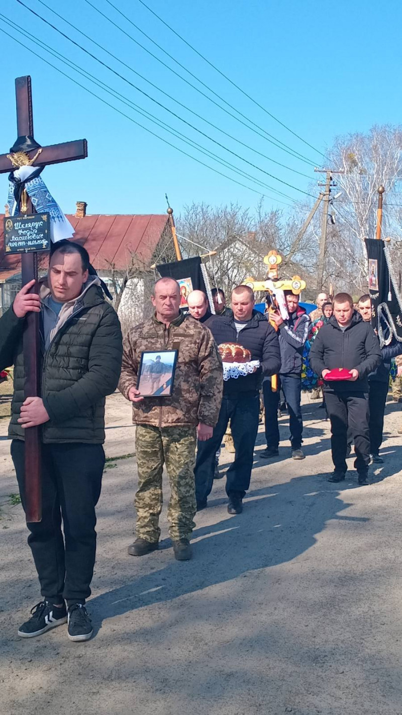 Волиняни попрощалися з відданим патріотом Федором Шкляруком