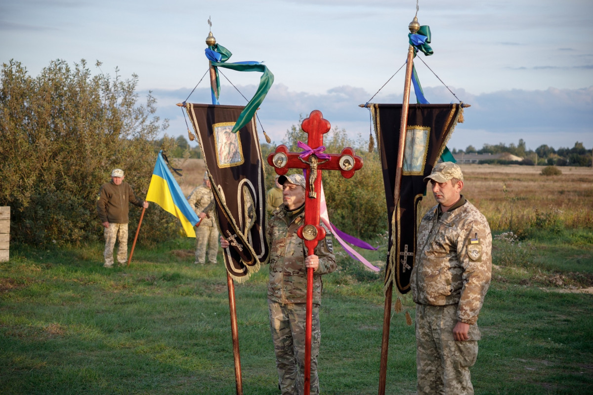 Загинув в бою за Україну: на Волині попрощалися з Героєм Олександром Синяговським