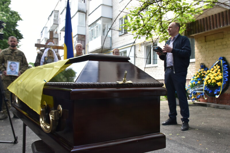 У Луцьку в один день прощалися з трьома Героями - Сергієм Кравченком, Андрієм Крачуновим та Олексієм Каплуном