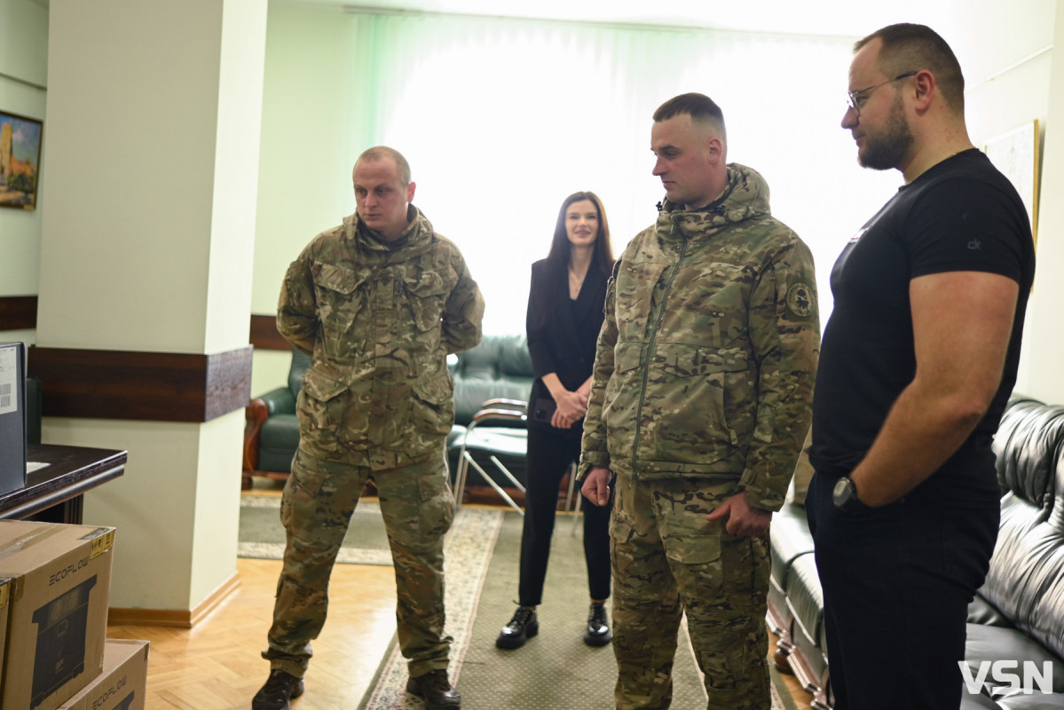 Луцька міська рада вчергове передала необхідне обладнання для військовослужбовців