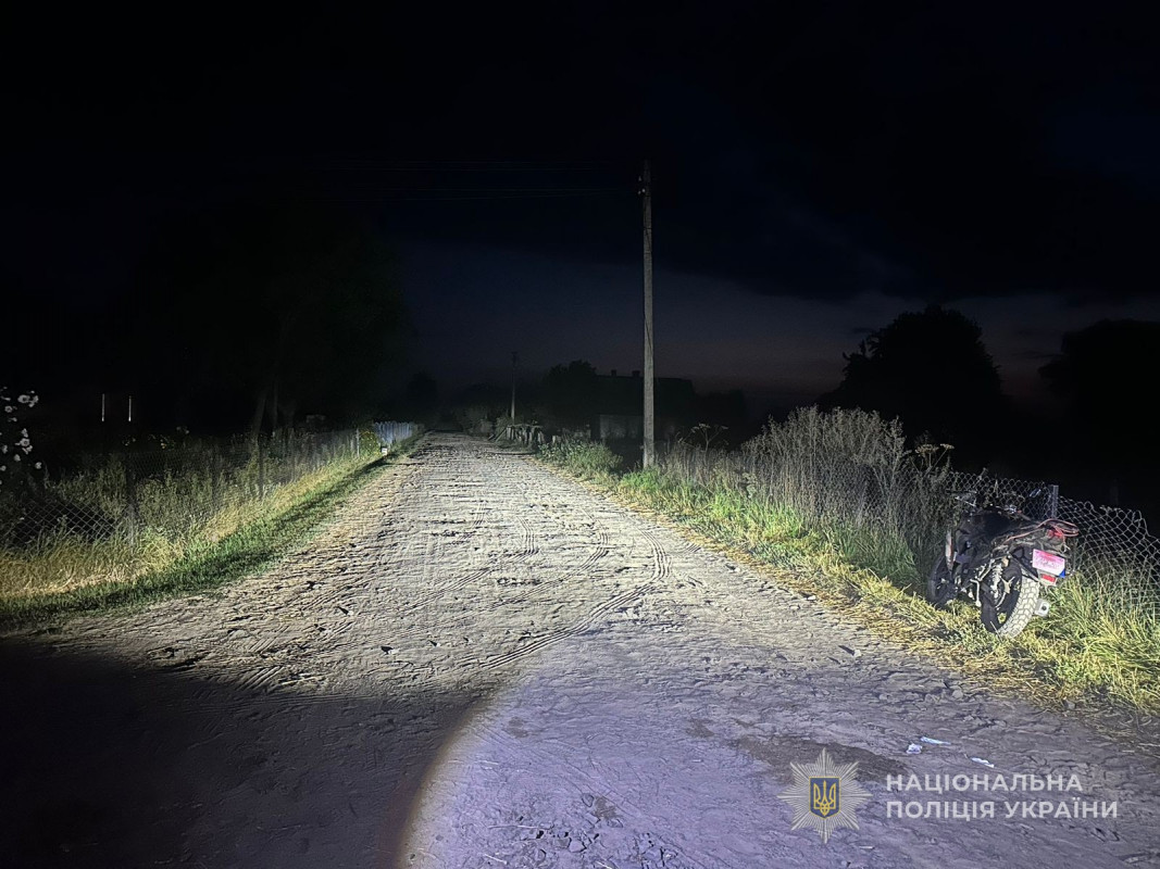 За вихідні на Волині трапилося шість ДТП за участі мотоциклістів: одна з них смертельна