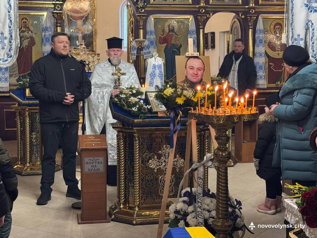 Життя обірвалося в ДТП: на Волині попрощалися із захисником Володимиром Завадським