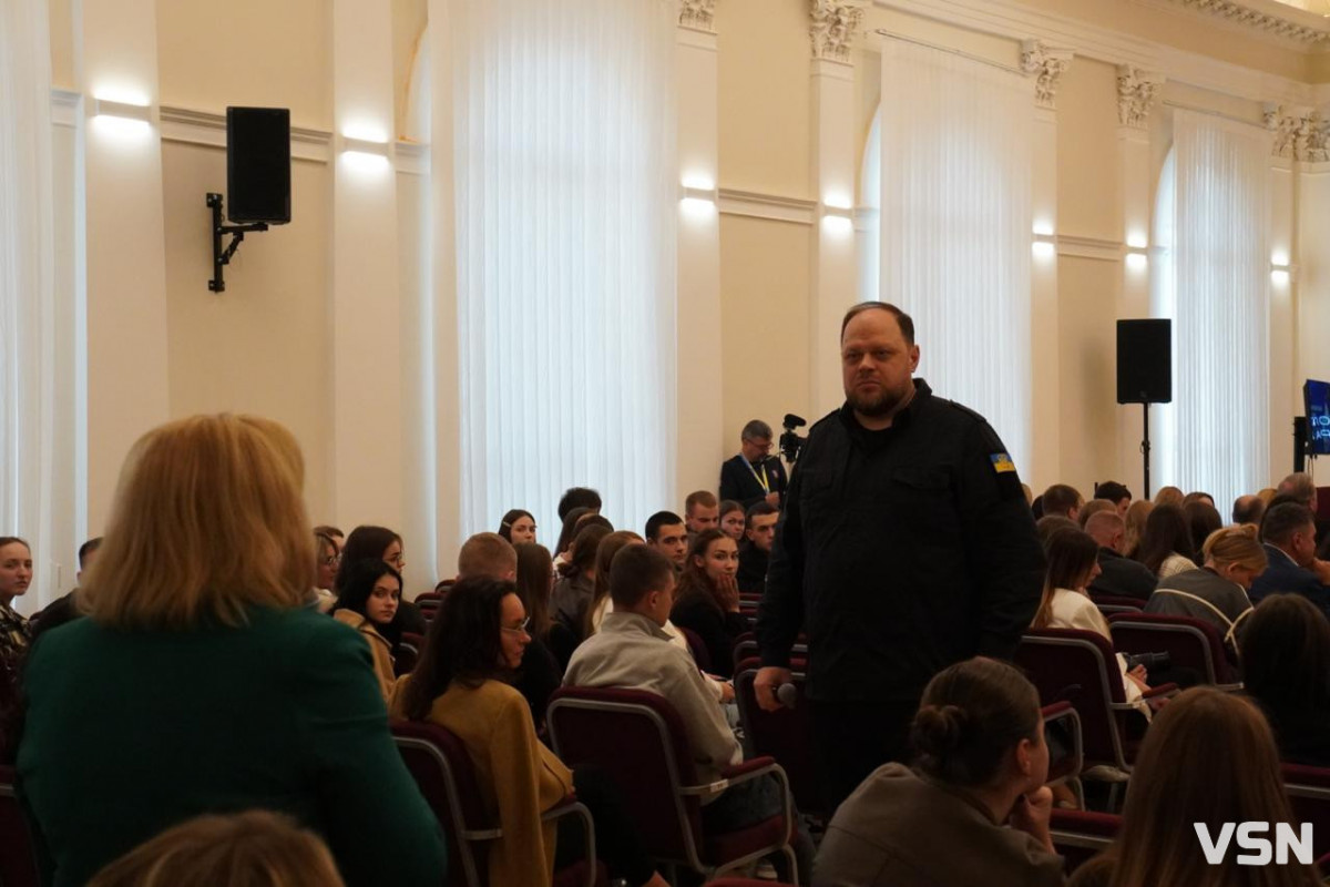 До Луцька завітав голова Верховної Ради України Руслан Стефанчук: що відомо