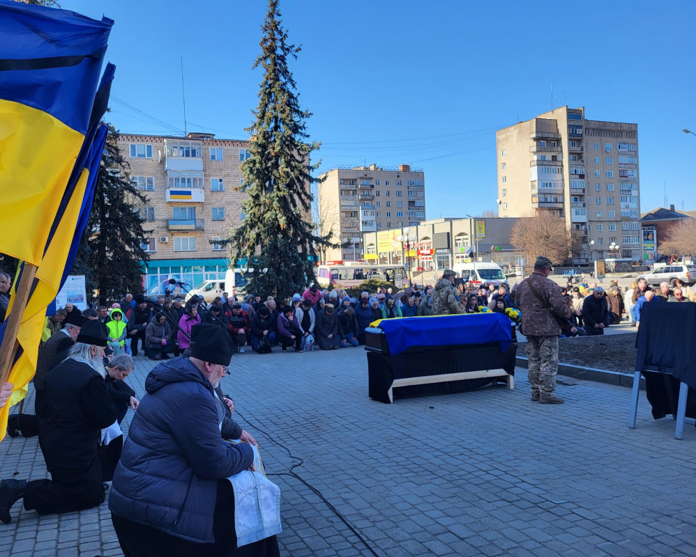 Навіки 41: на Волині попрощалися із захисником Вячеславом Куцем