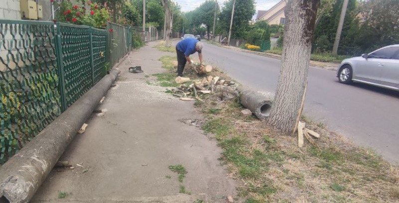 У Луцьку бус влетів у стовп і перекинувся, водій був п'яний