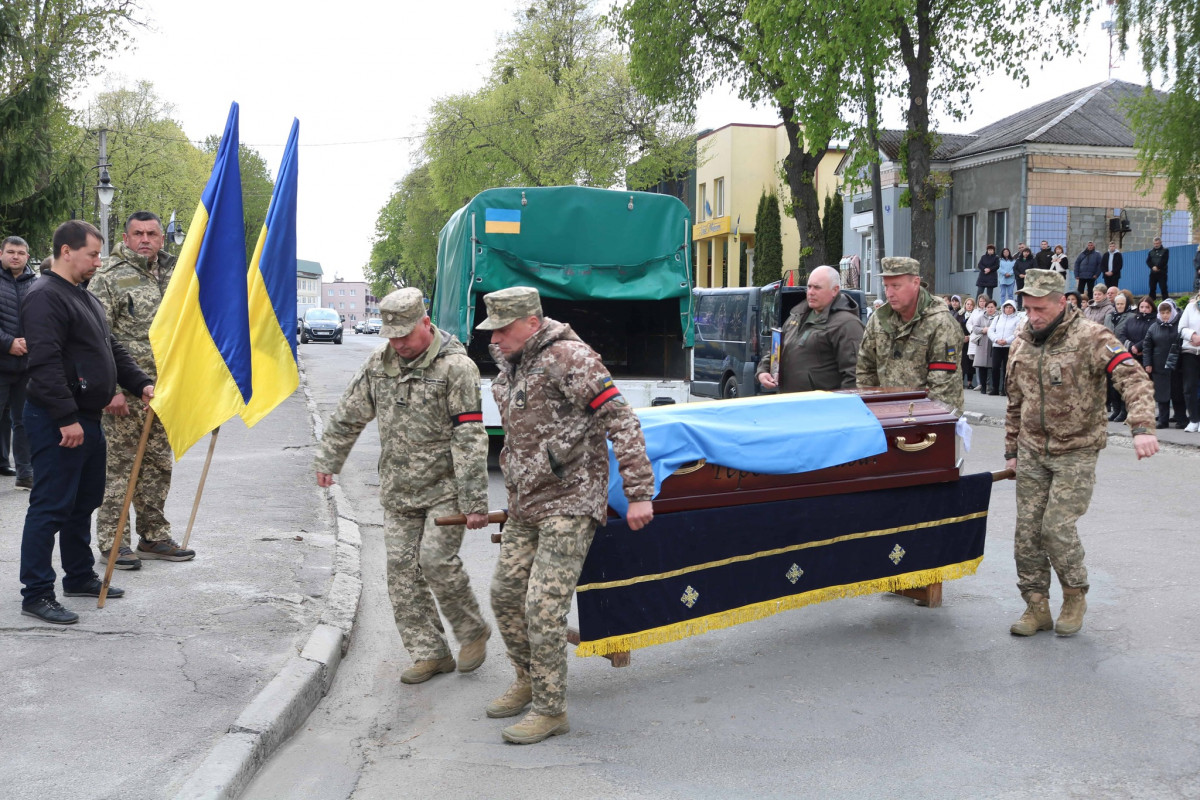 На Волині попрощалися із захисником Миколою Гундеричем