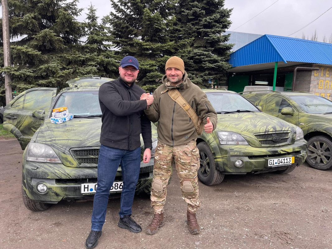 Отримали техніку та авто: Ігор Поліщук відвідав волинських військових неподалік Бахмута