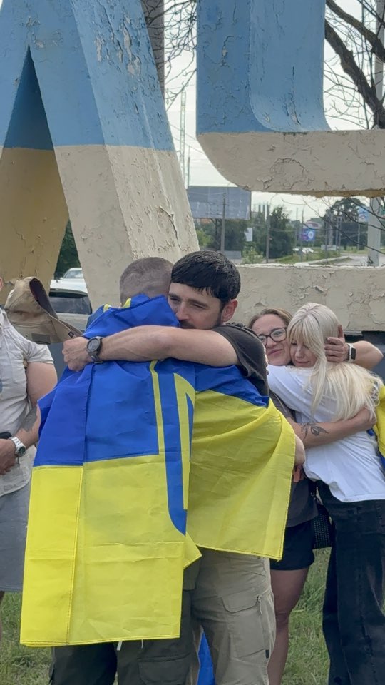 У Луцьку зустріли офіцера 14-ї бригади Бориса Василенка, який майже рік провів у полоні