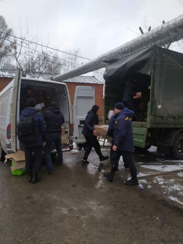 Луганщина отримала перший гуманітарний вантаж з Луцька