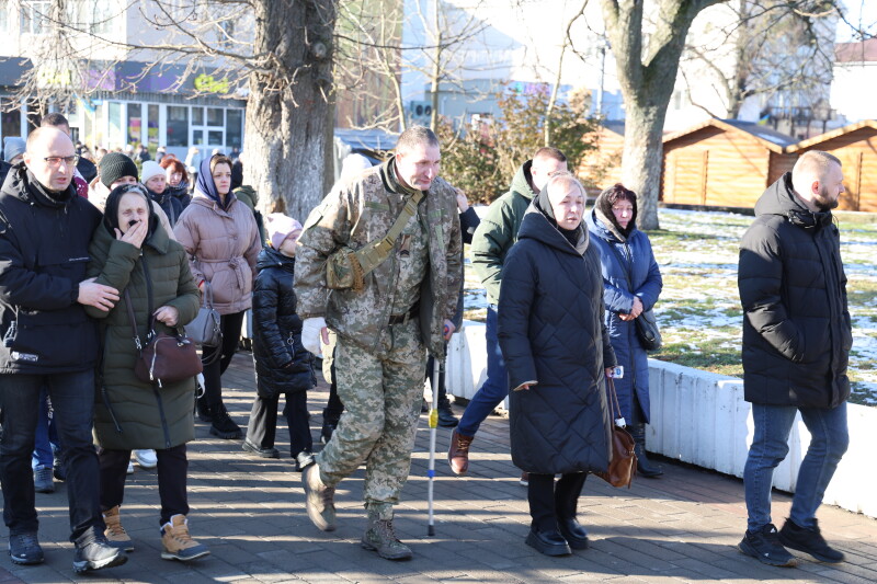 Два прощання в один день: лучани провели в останню путь Героїв Андрія Черняка та Артема Петровського