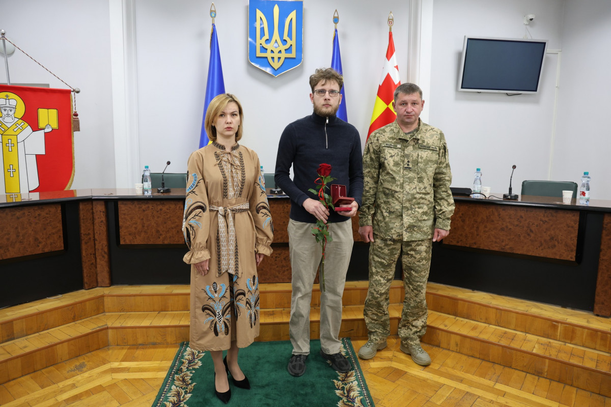 У Луцьку рідним загиблих Героїв передали державні посмертні нагороди