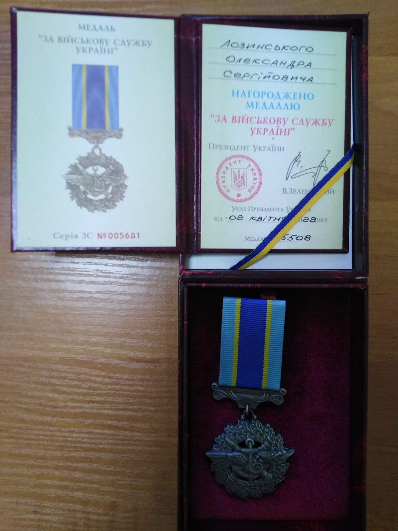 Володимир Зеленський відзначив пораненого солдата з Волині державною нагородою