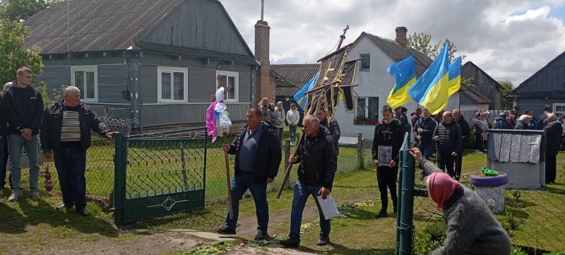 Загинув у бою понад два роки тому: на Волині попрощались з Героєм Григорієм Душним
