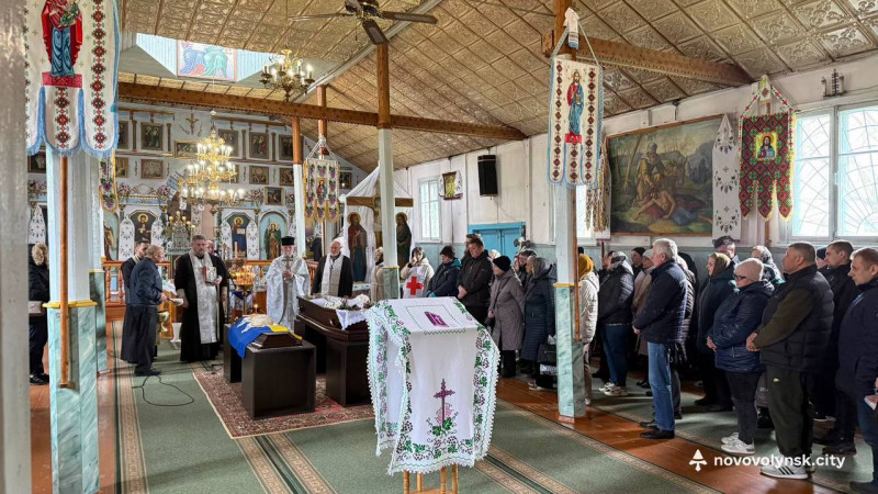 На Волині попрощалися із захисником України Ігорем Мединою