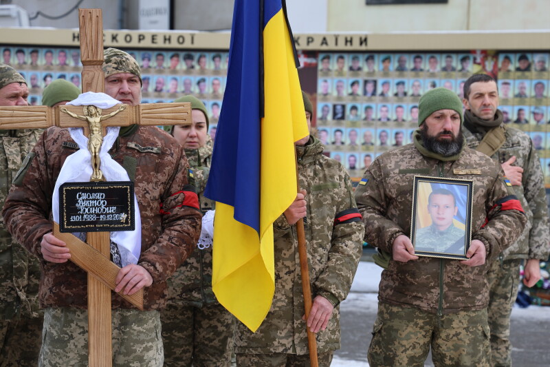 У Луцьку попрощалися із захисником Віктором Смоляром