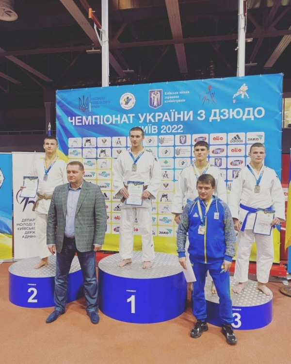 Школяр з Луцька виборов «срібло» на Чемпіонаті України з дзюдо
