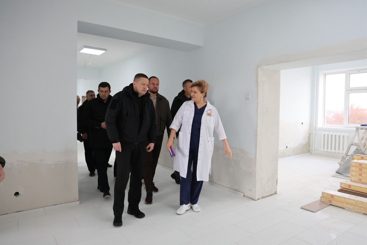 У Волинській обласній дитячій лікарні триває масштабний ремонт хірургічного відділення