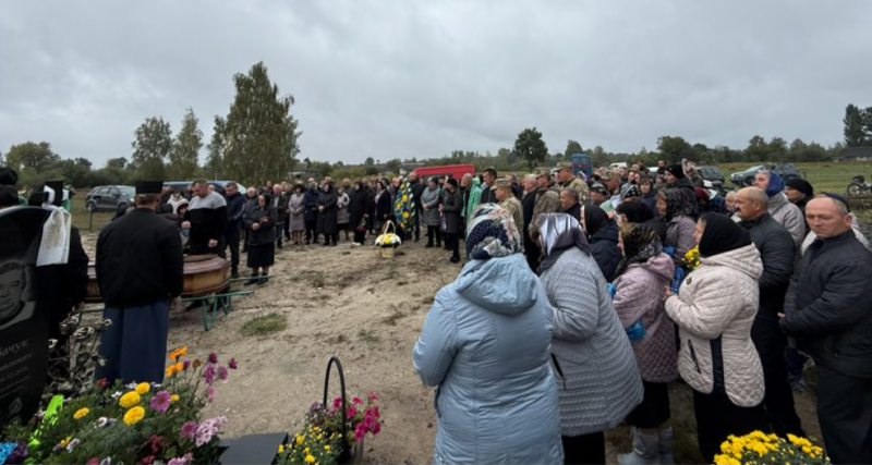 Віталія Щербачука, який тривалий час вважався зниклим безвісти, поховали на Волині