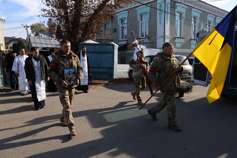 Загинув у районі Часового Яру: у Луцьку попрощалися із Героєм Вадимом Мохначем