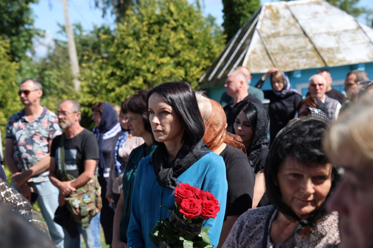 Навіки 51: у Луцькій громаді попрощалися з Героєм Русланом Снопком