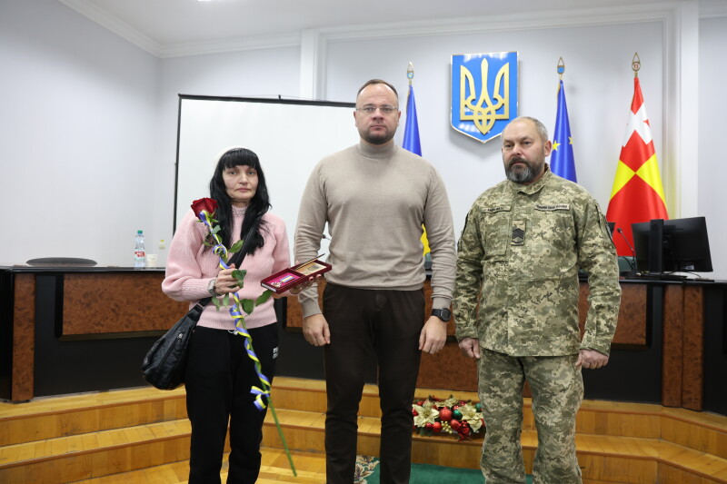 У Луцьку рідним полеглих Героїв вручили посмертні нагороди