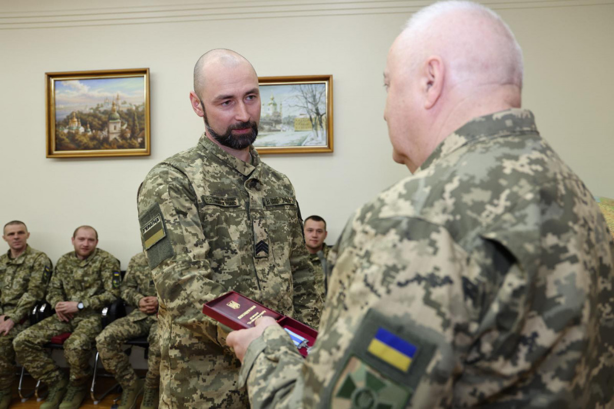 Волинських прикордонників нагородили за бойові завдання на Сході